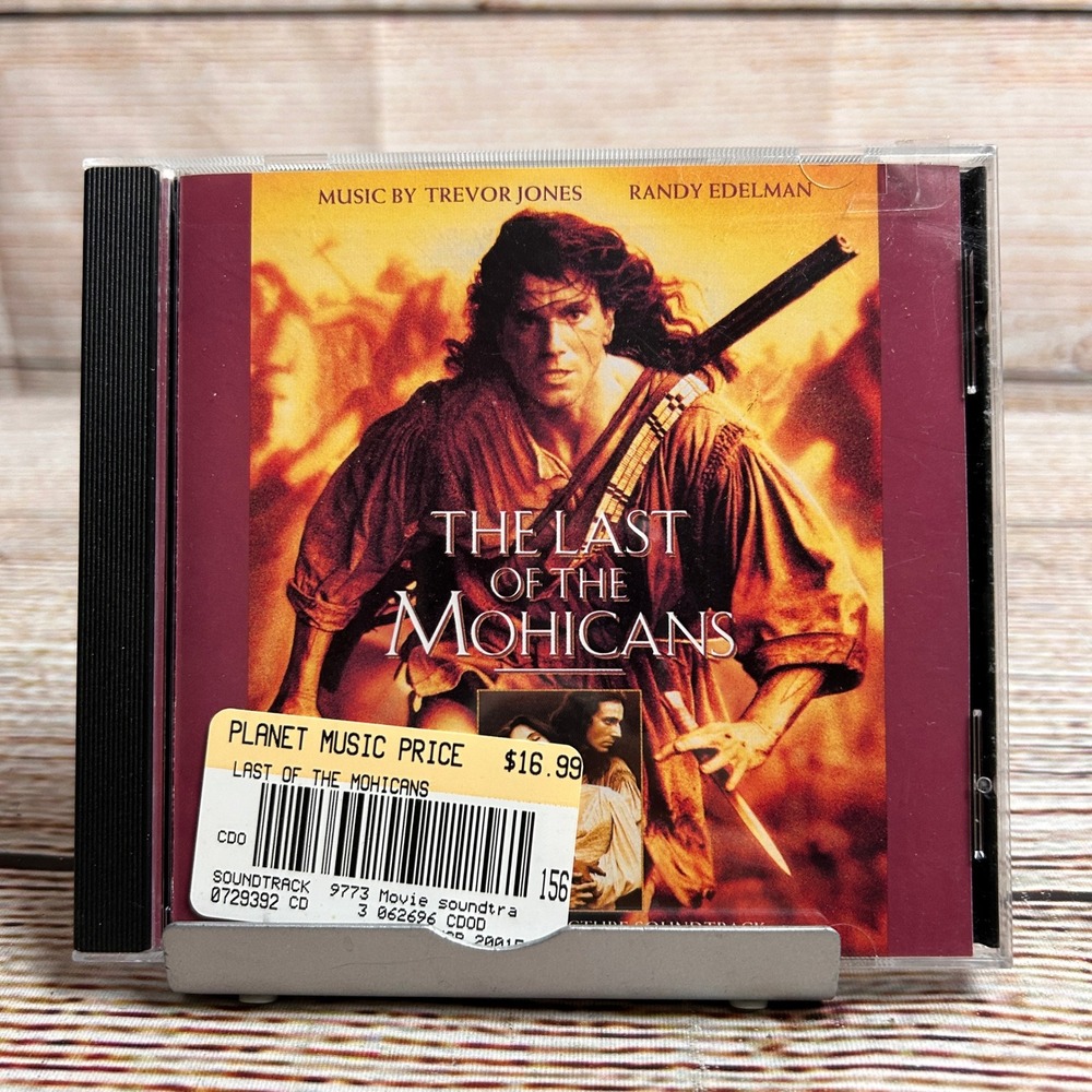 The Last of the Mohicans Soundtrack CD Trevor Jones Randy Edelman 1992